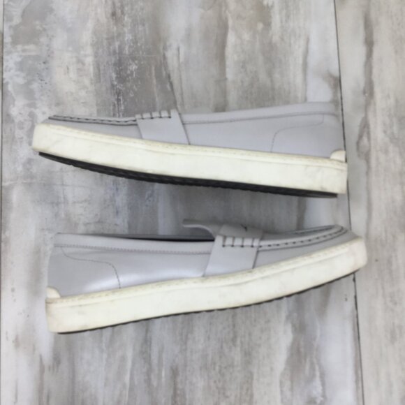 Rag & Bone Leather Grey Loafers 6.5 - Picture 6 of 9